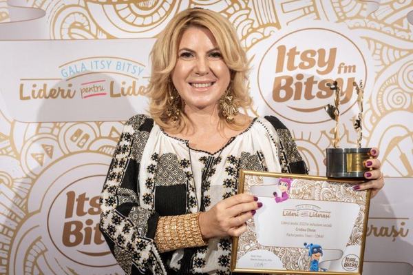 Gala Lideri pentru Liderasi powered by Itsy Bitsy - Cristina Chiriac